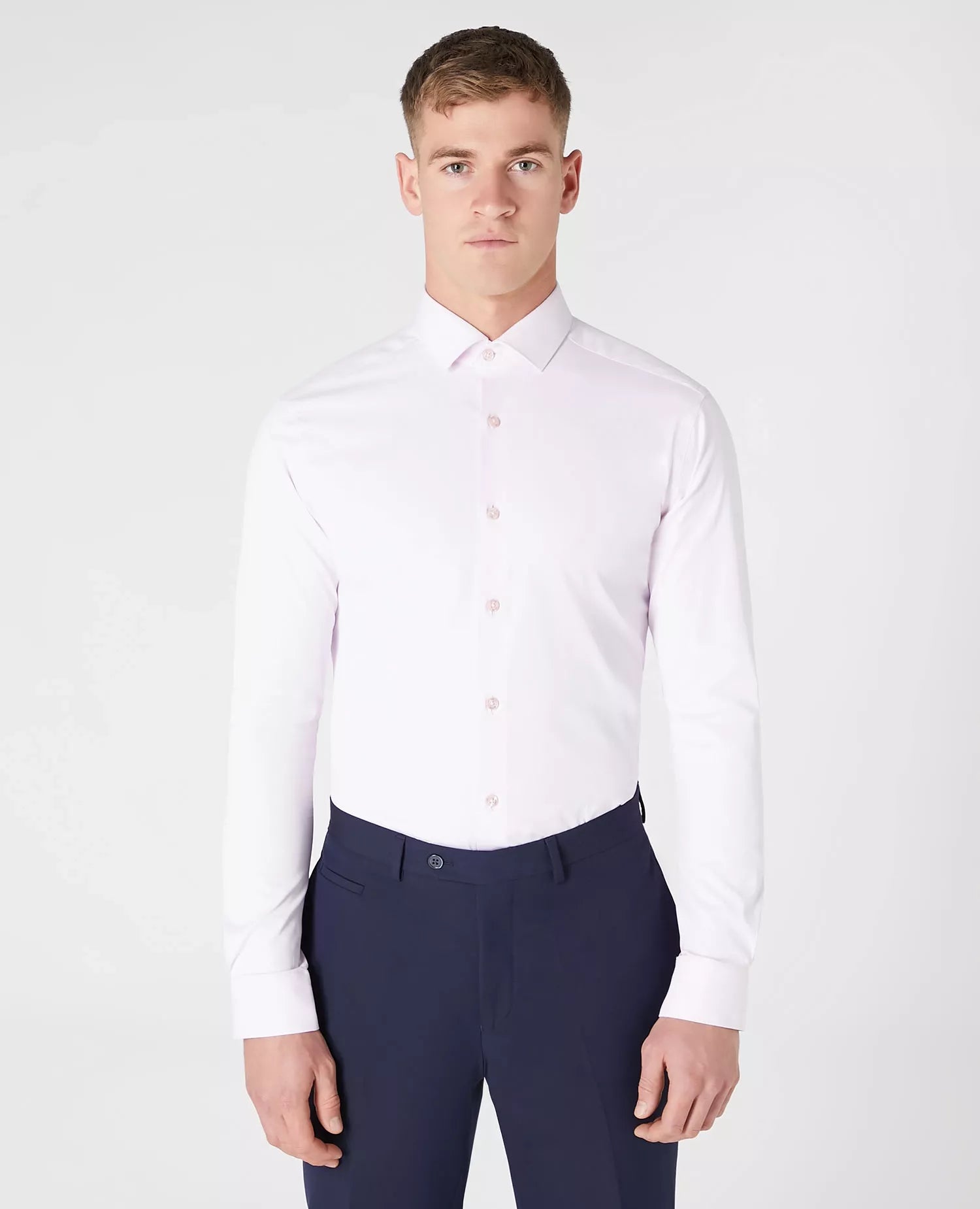 Slim Stretch Formal Shirt