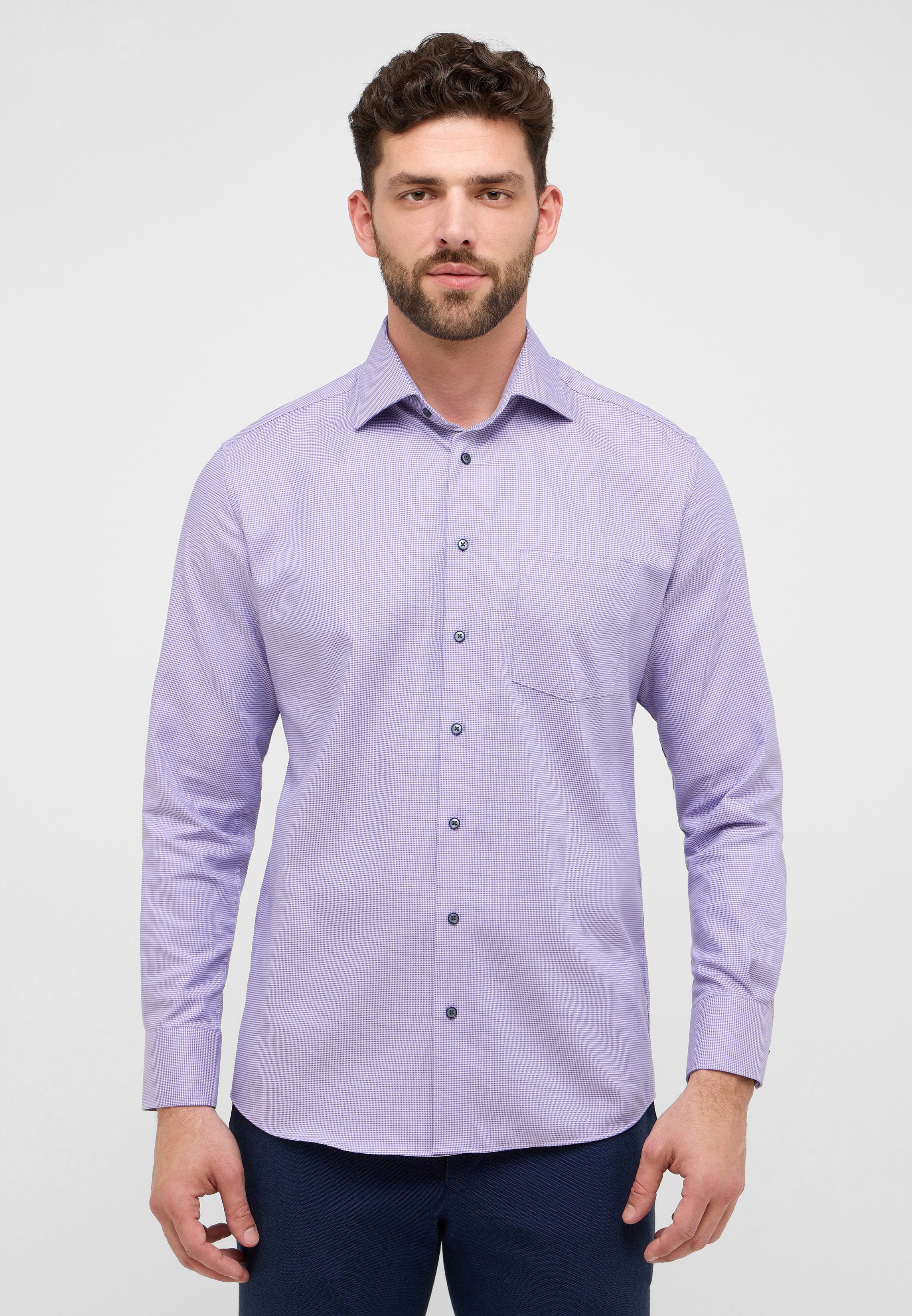 Lavender modern shirt