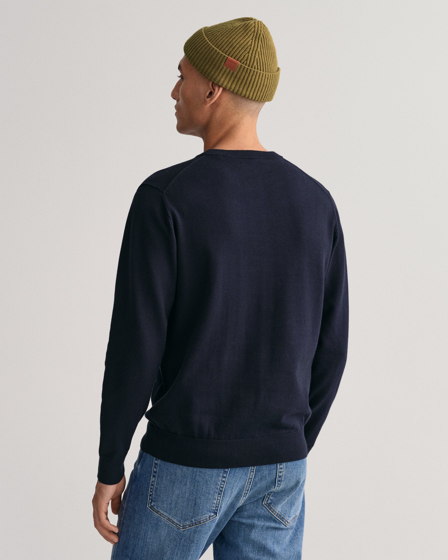 Navy cotton jumper