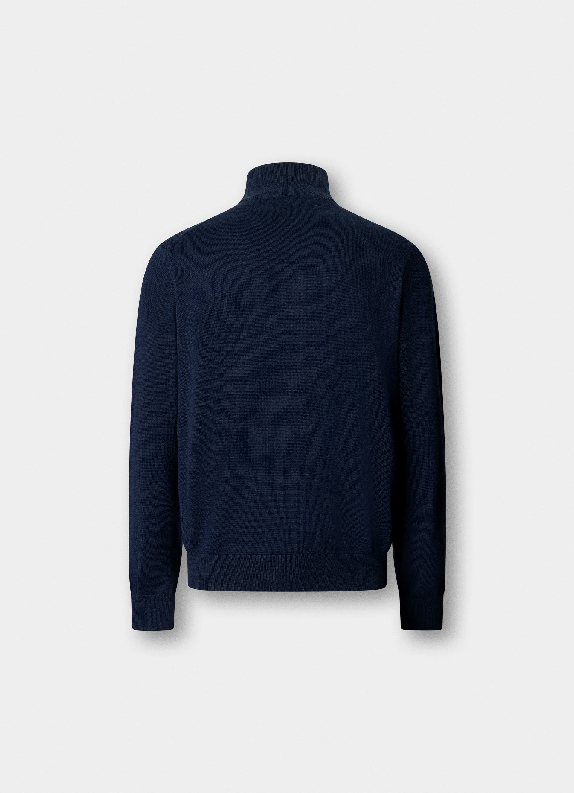 Cotton Half Zip Jumper