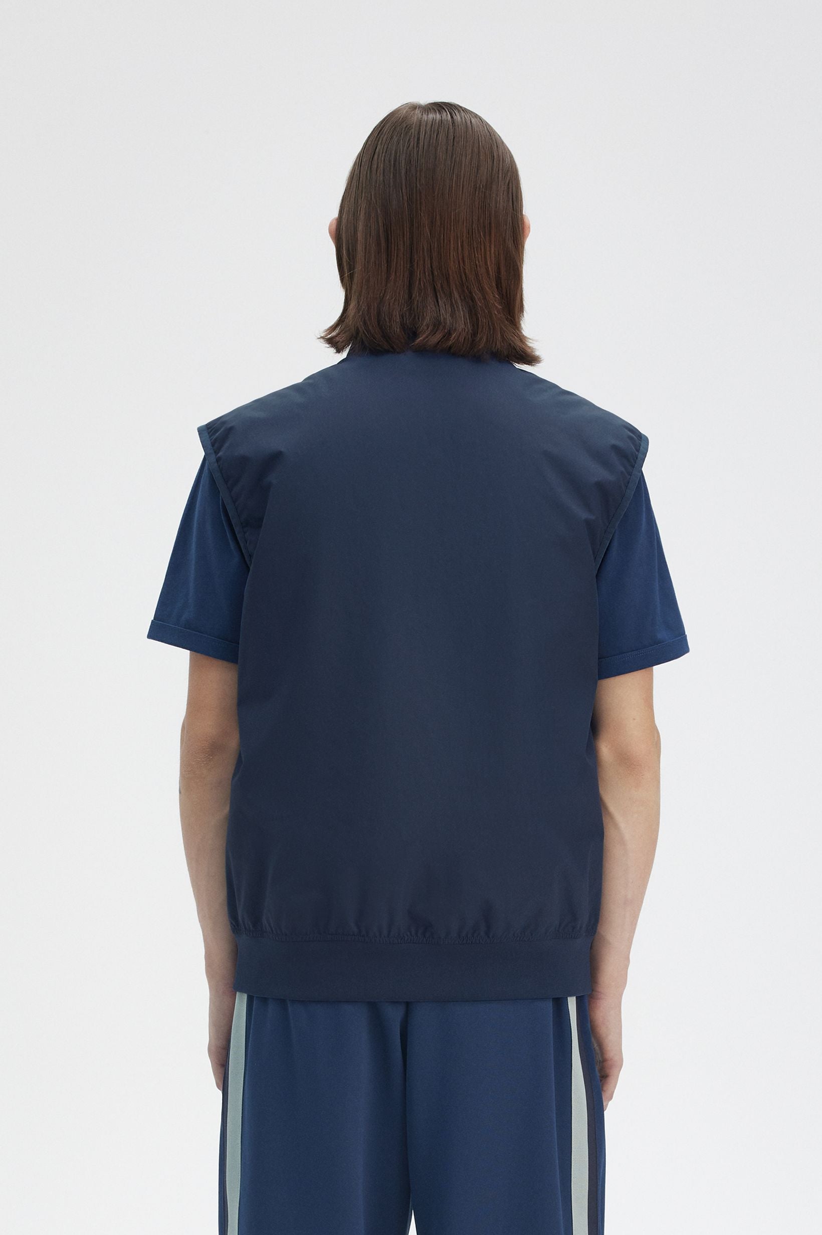 Navy gilet