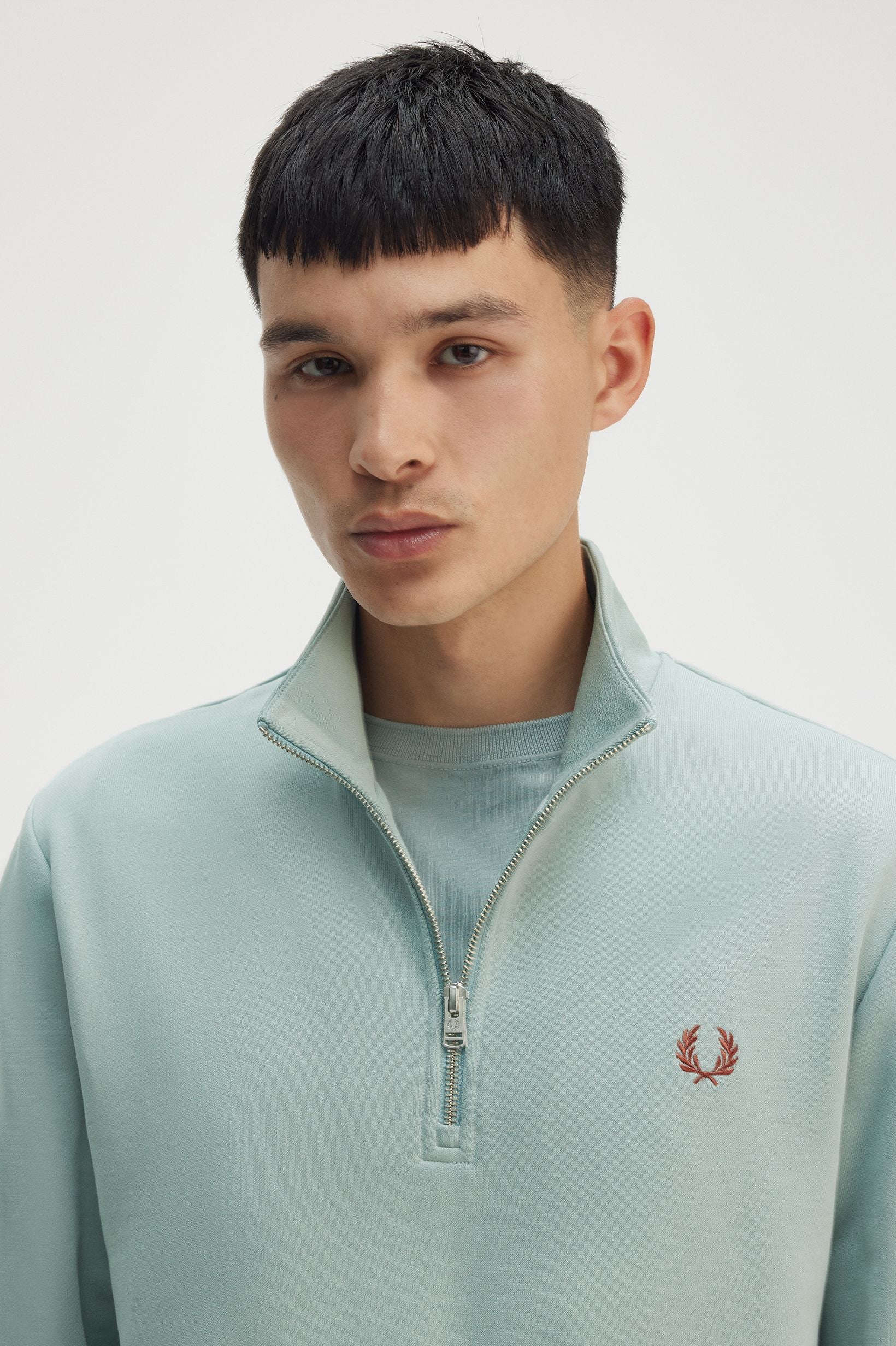 Silver Blue Quarter Zip