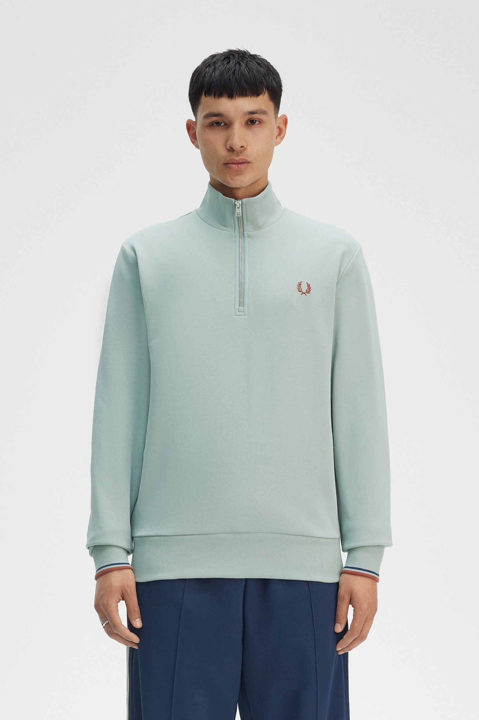 Silver Blue Quarter Zip