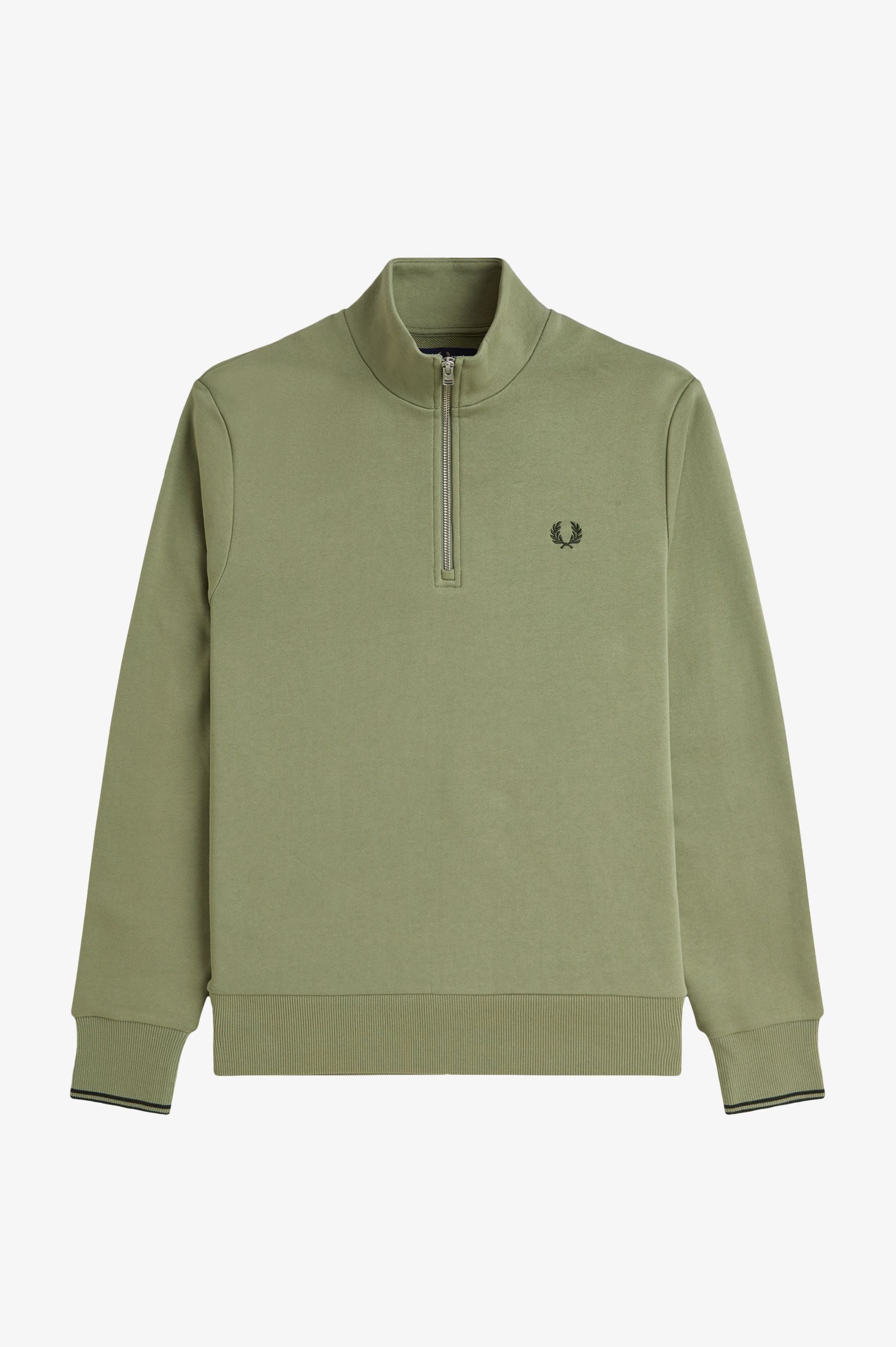 Olive Quarter Zip