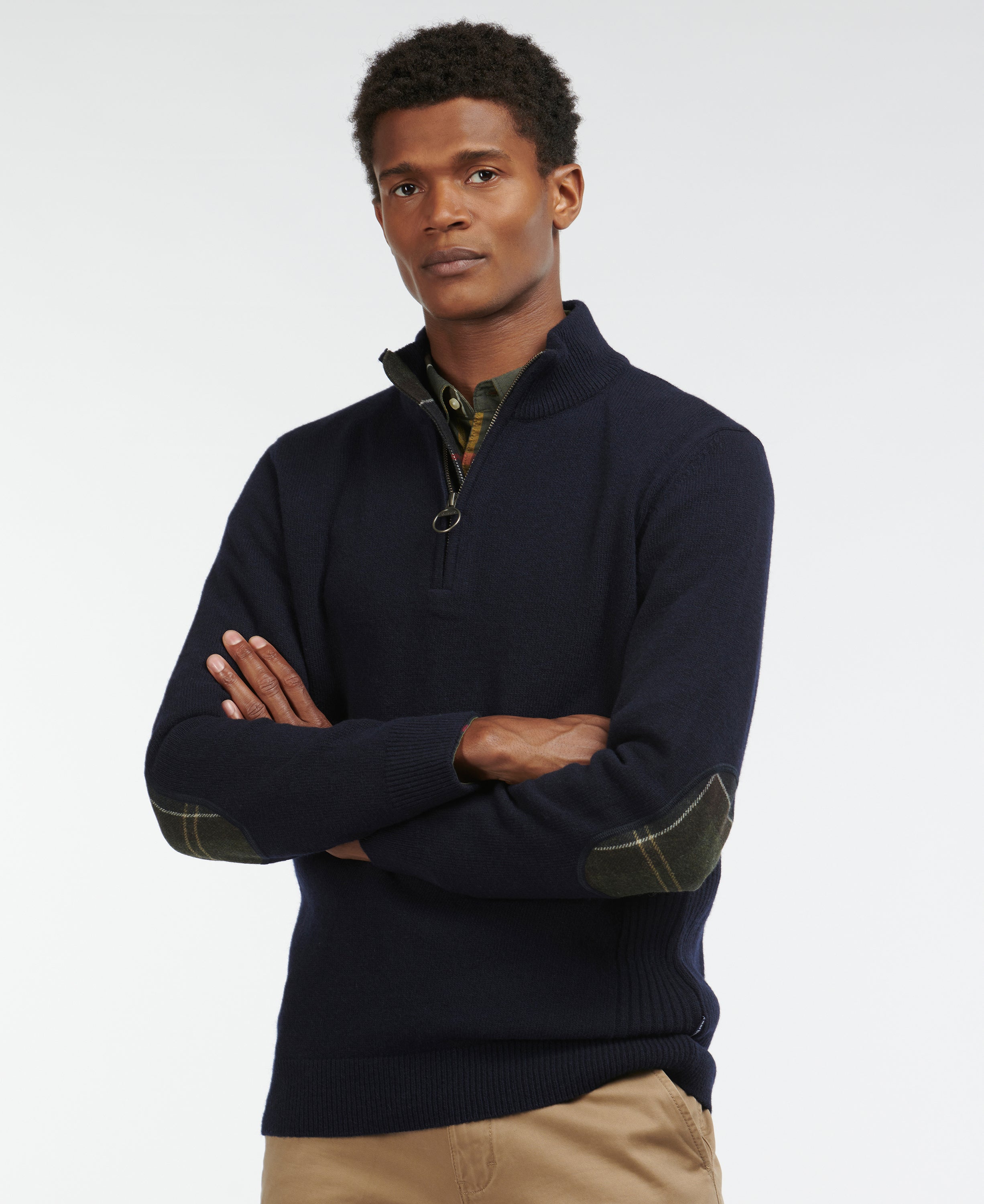 Holden Half Zip Knitted Jumper
