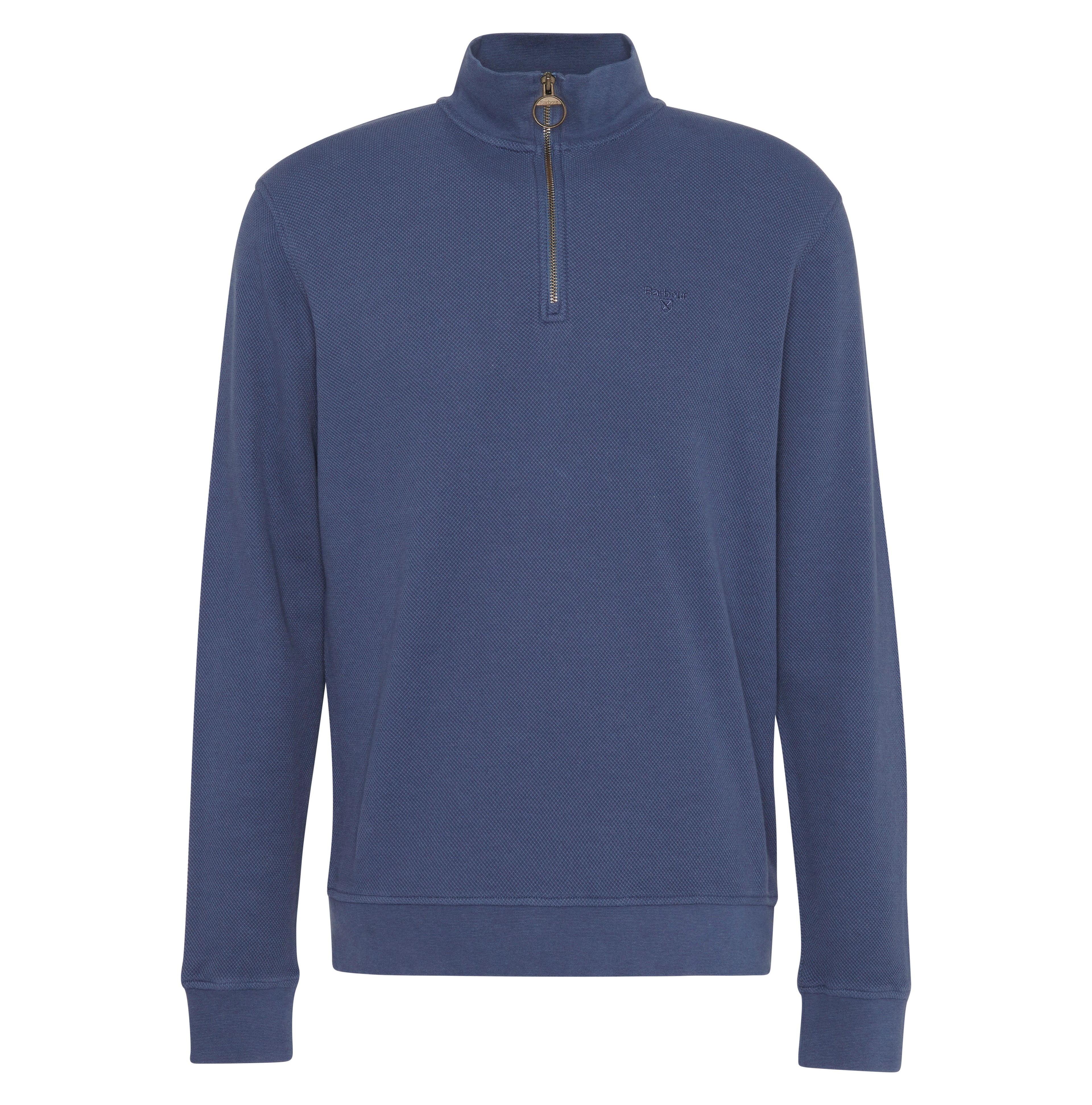 Pique Half zip sweatshirt