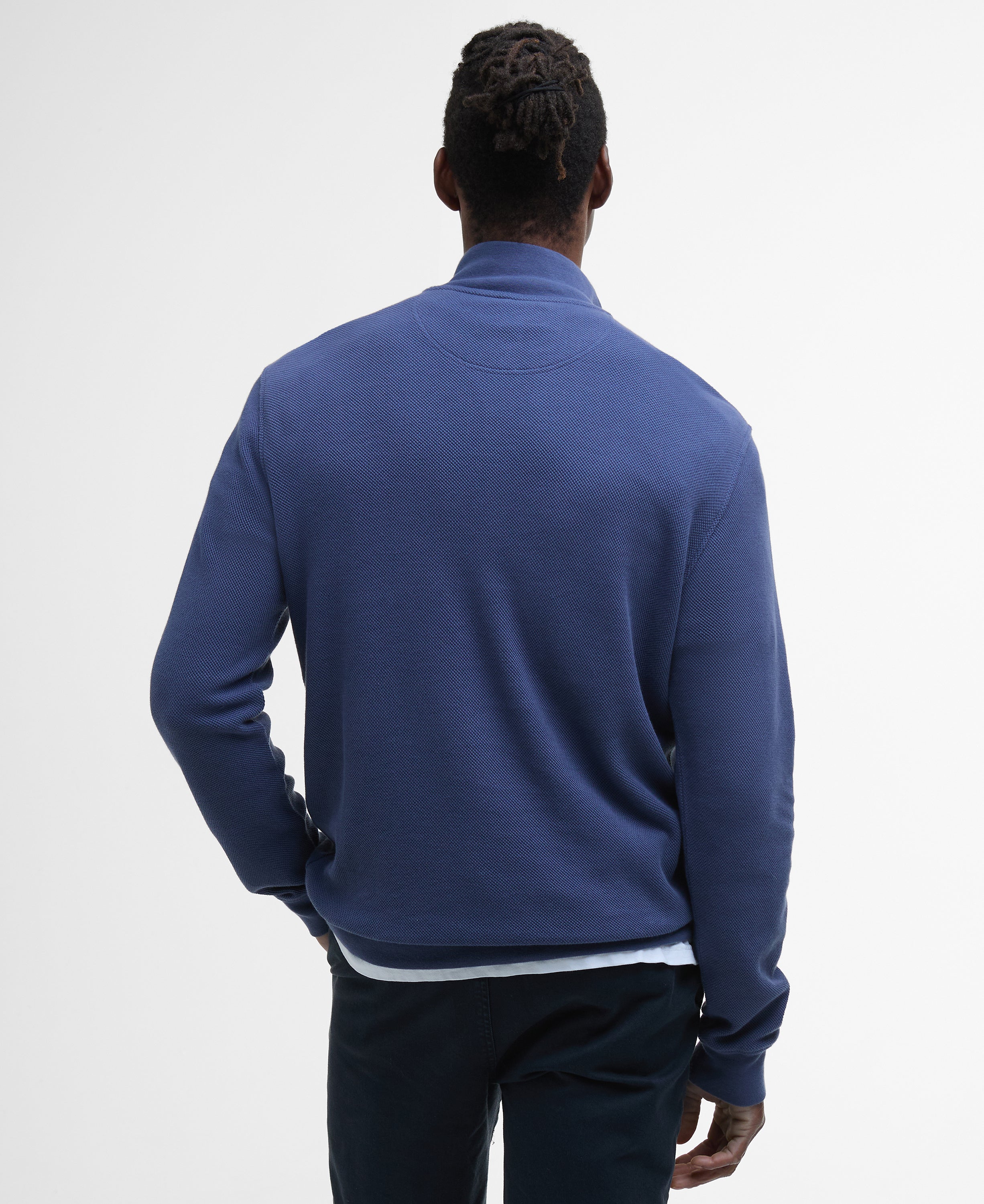 Pique Half zip sweatshirt