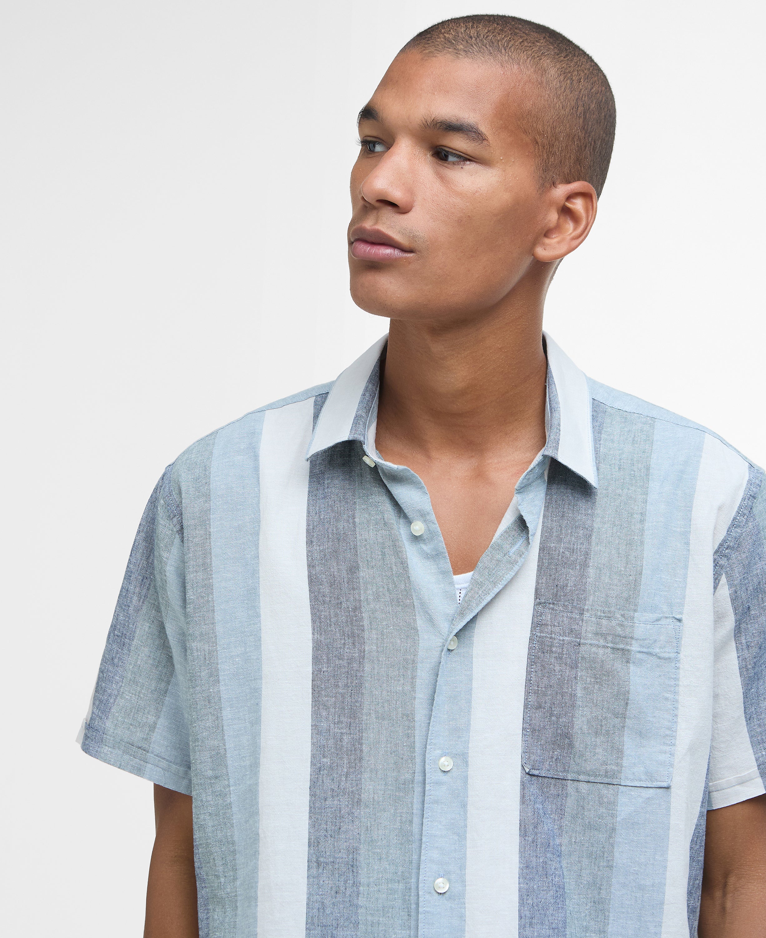 Portwell Linen blend shirt