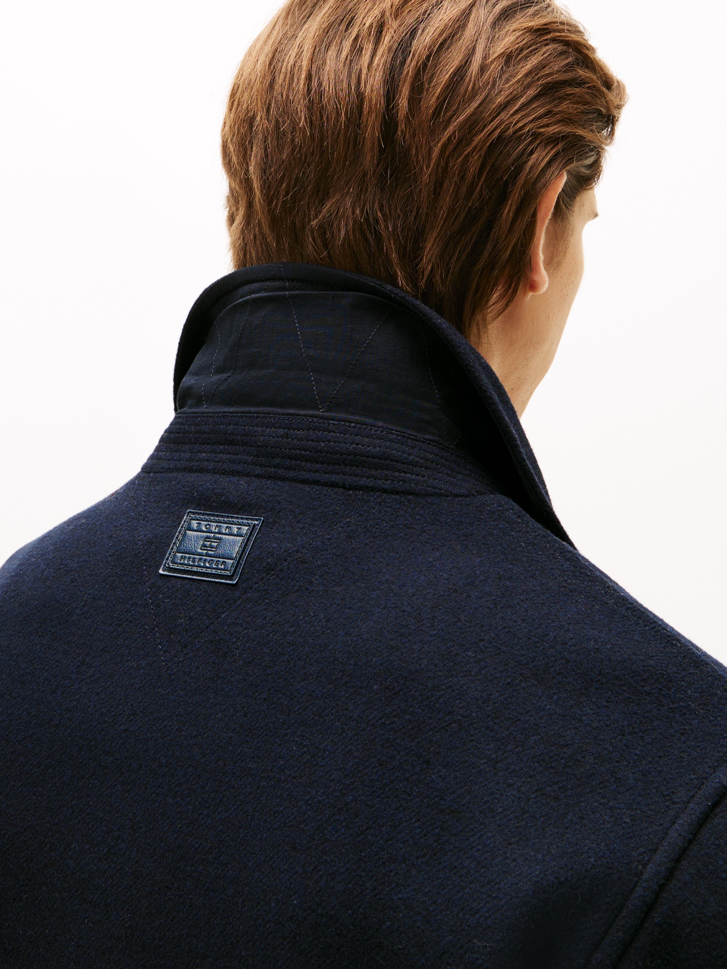 Navy Wool Ivy Jacket