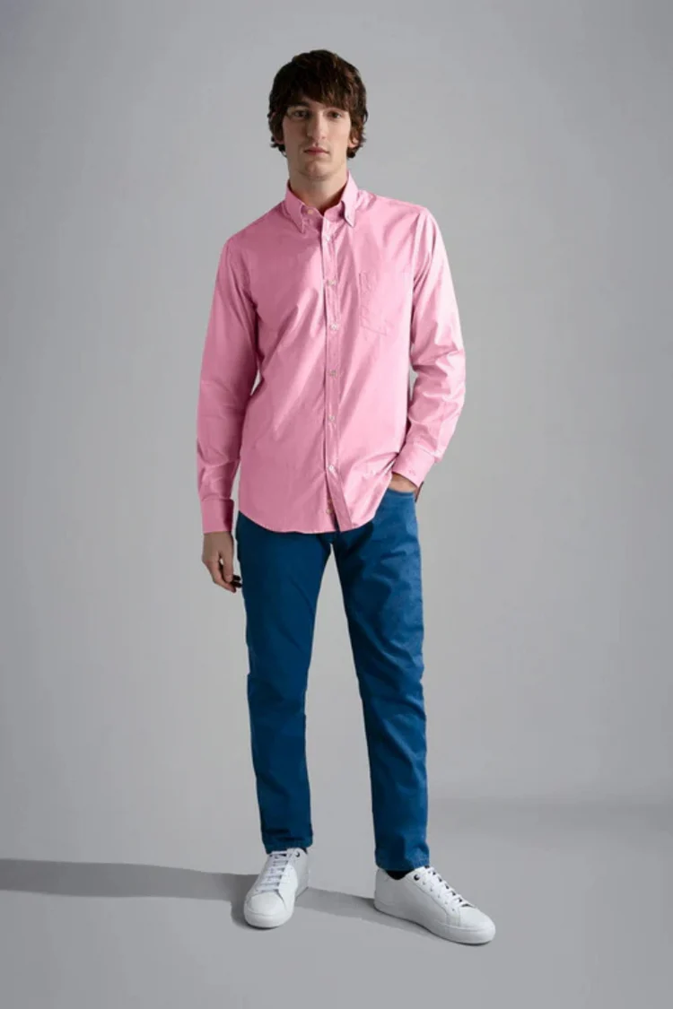 Pink Oxford shirt