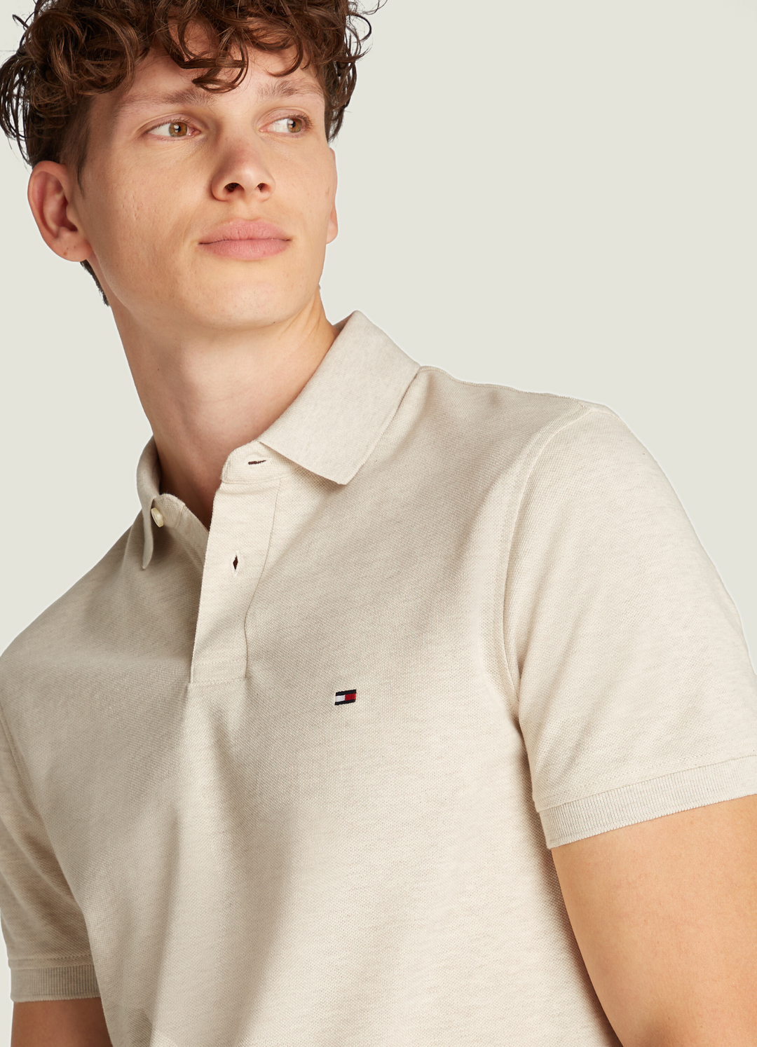 Sand logo polo