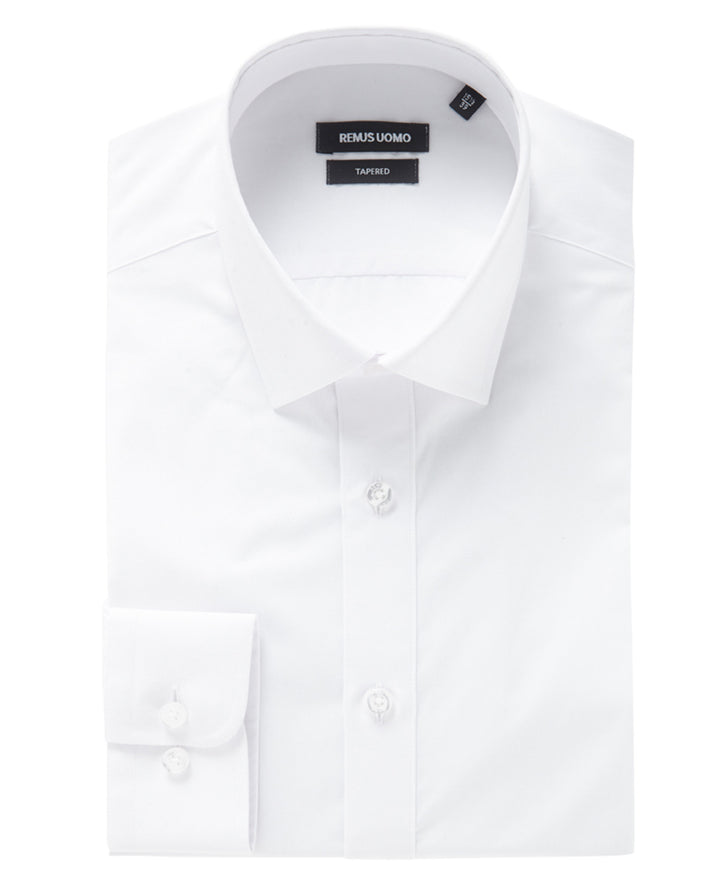 White seville long sleeve formal shirt