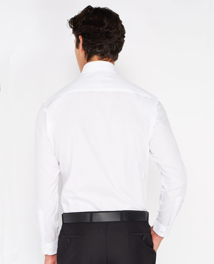 White seville long sleeve formal shirt