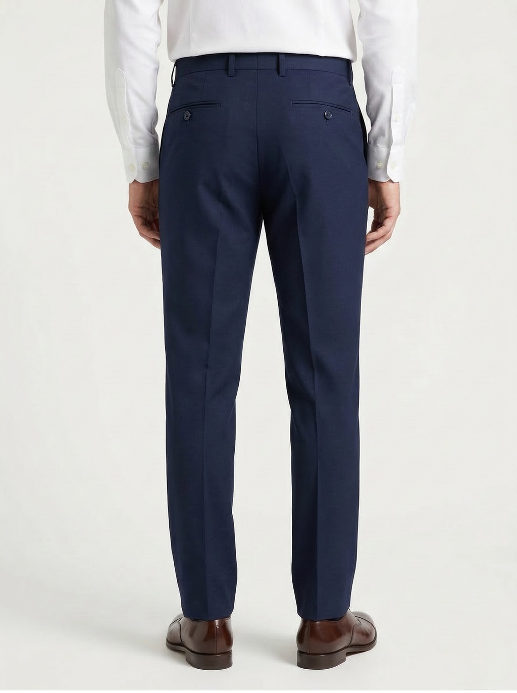 Jasper Tapered Fit Navy Trouser