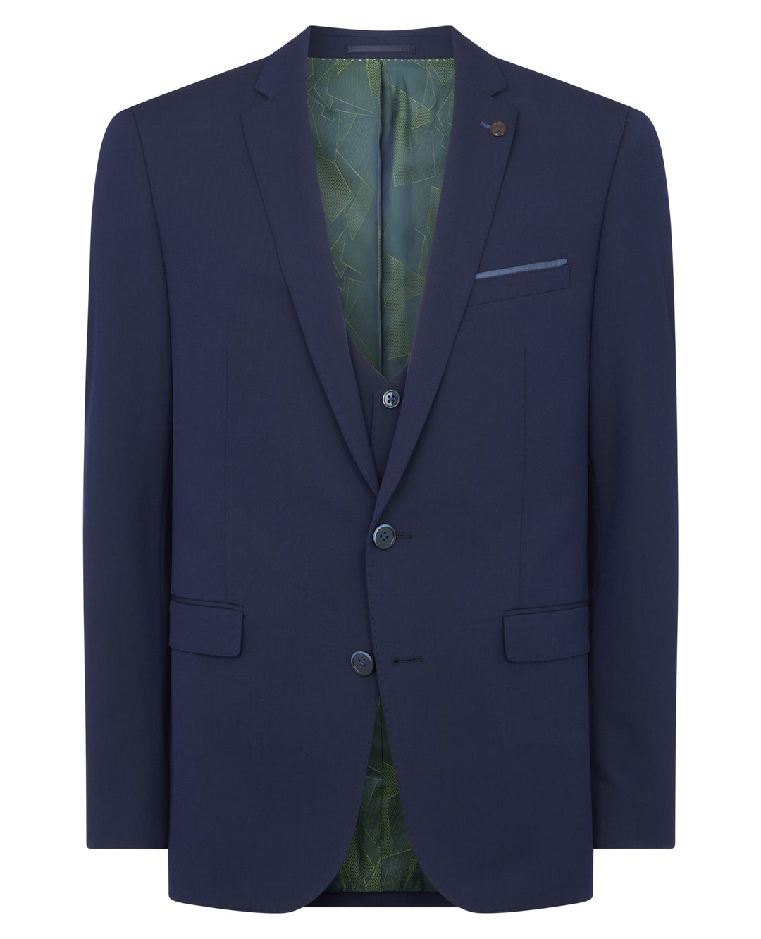 Navy luca suit jacket