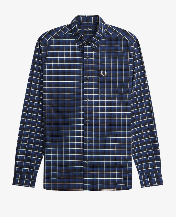 Navy Oxford Check Navy