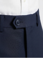 Jasper Tapered Fit Navy Trouser