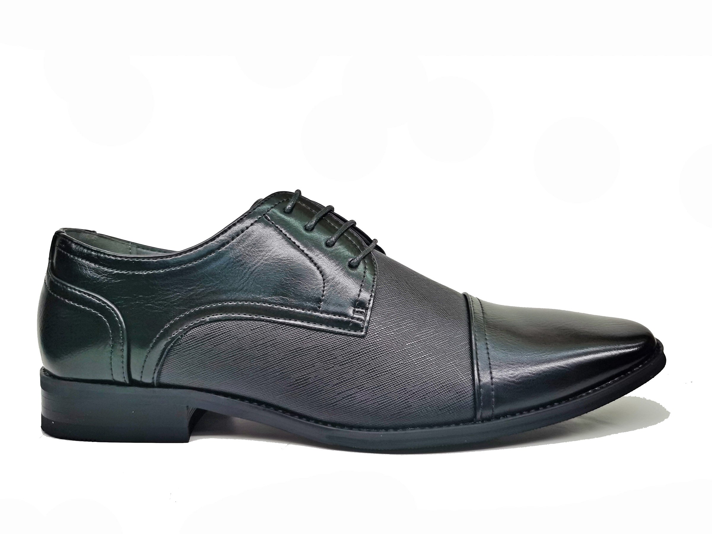 Black Cap Toe Shoe