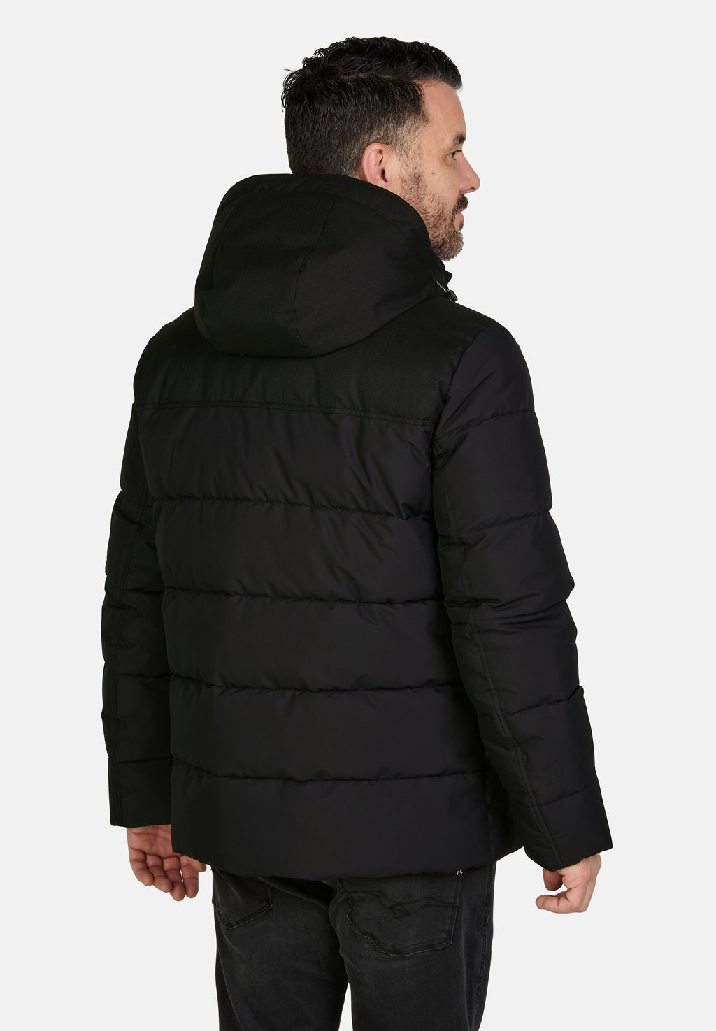 Black waterproof Puffer coat