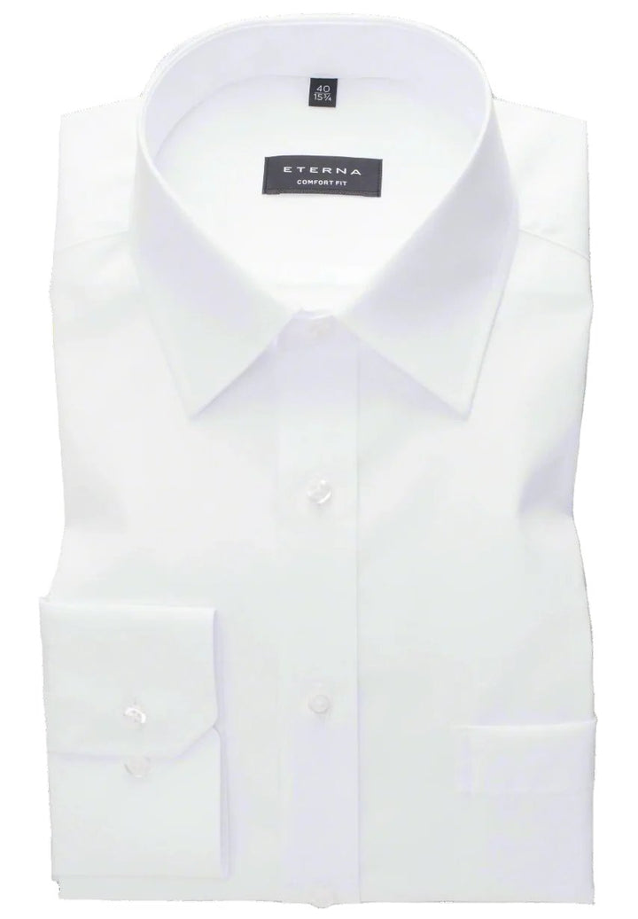 Comfort fit white shirt