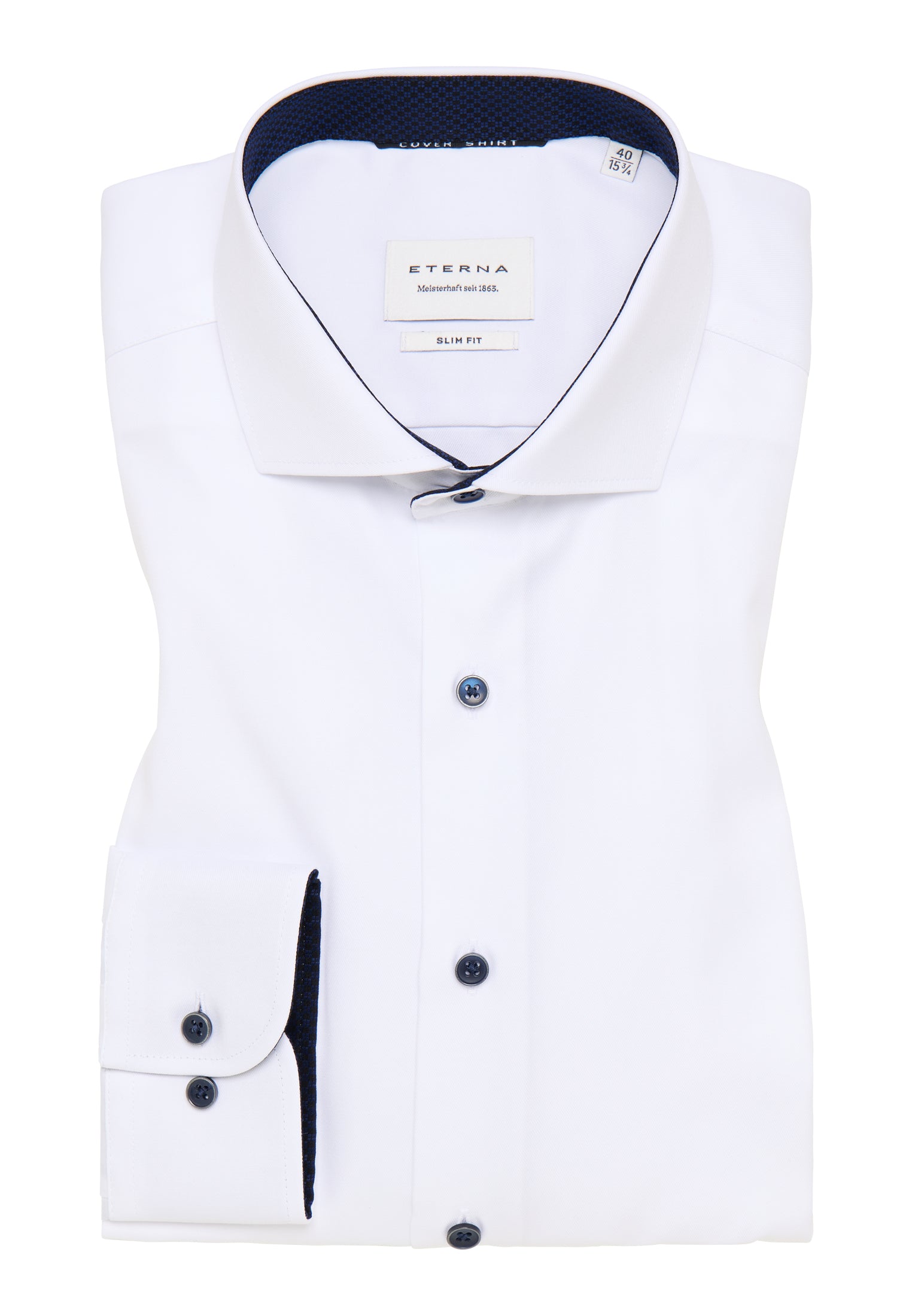 White slim luxury shirt