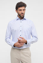 Ice Blue Patterned comfort shirt