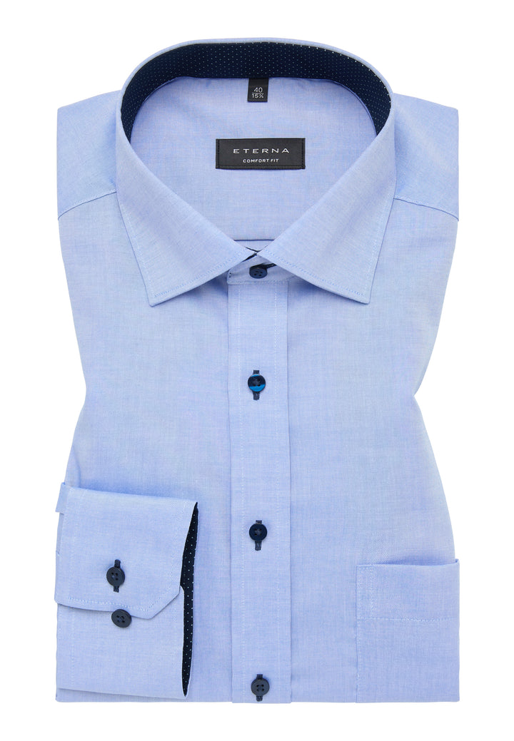 powder blue luxury comfort shirt