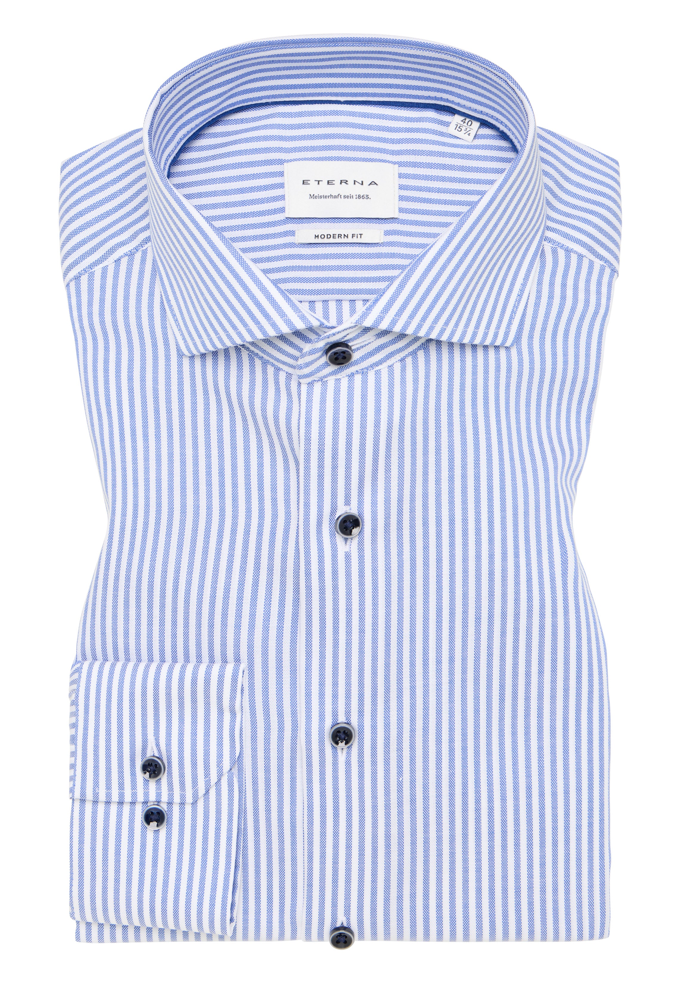 True blue stripe modern shirt