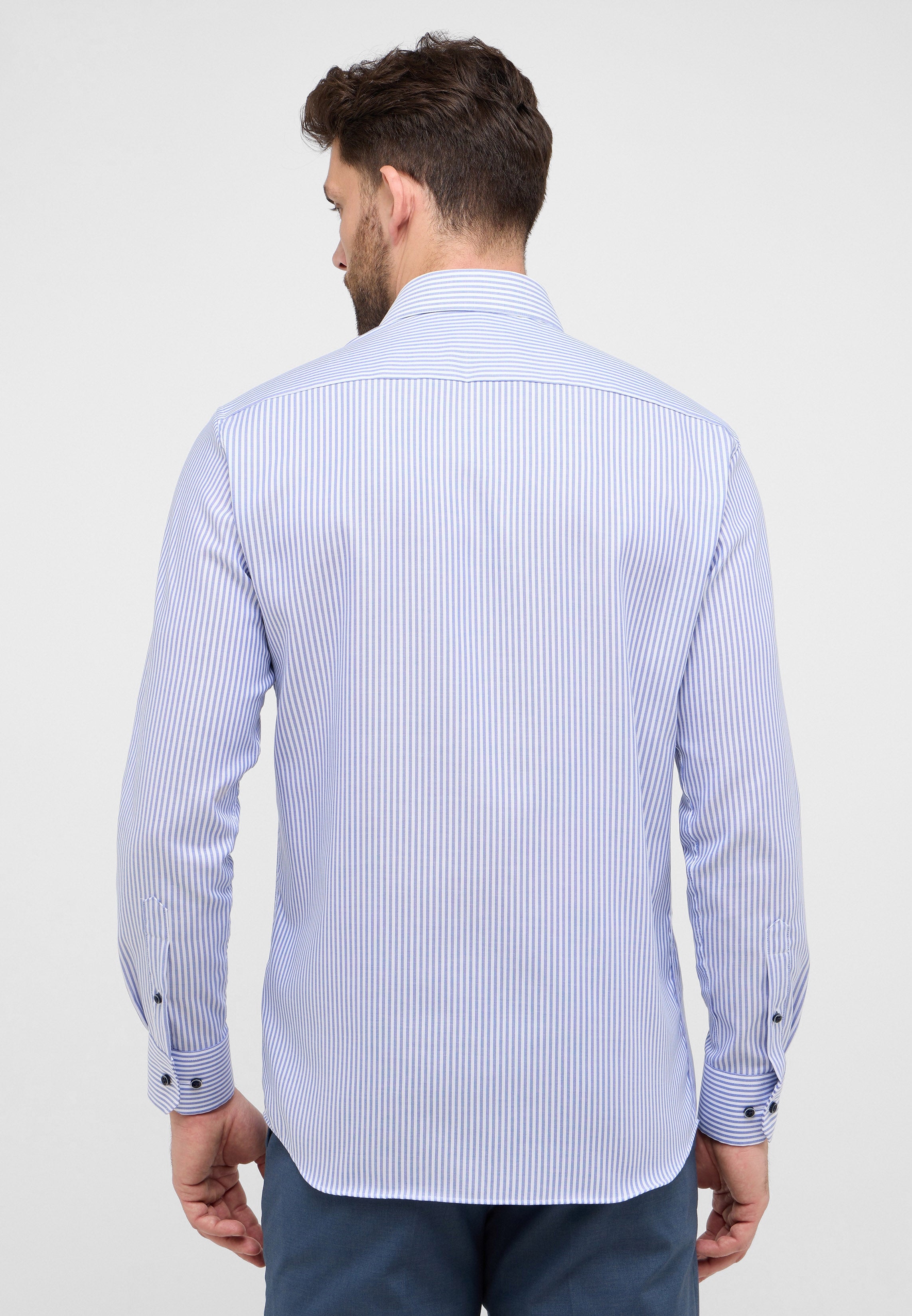 True blue stripe modern shirt