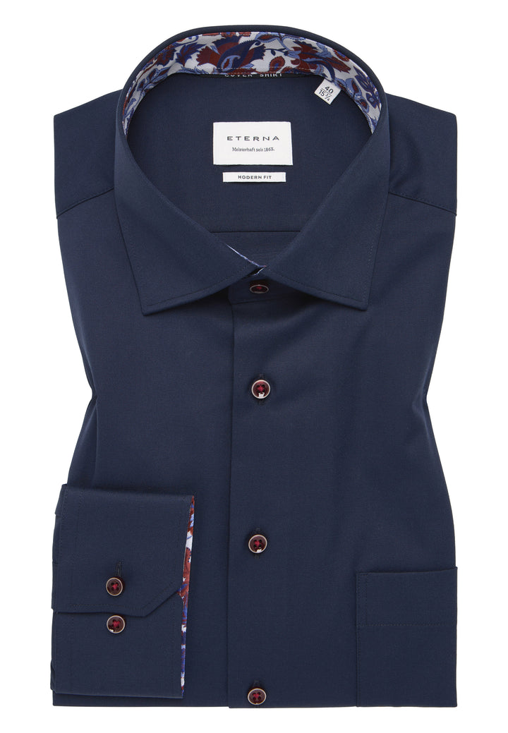 Navy modern luxury shirt