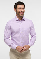 Lavender stripe modern shirt