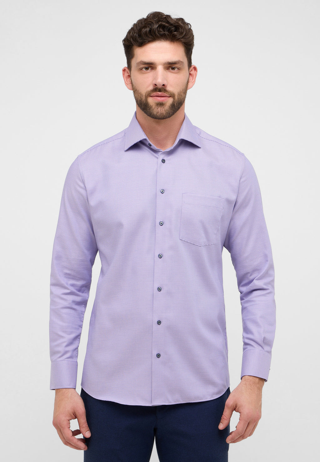 Lavender modern shirt