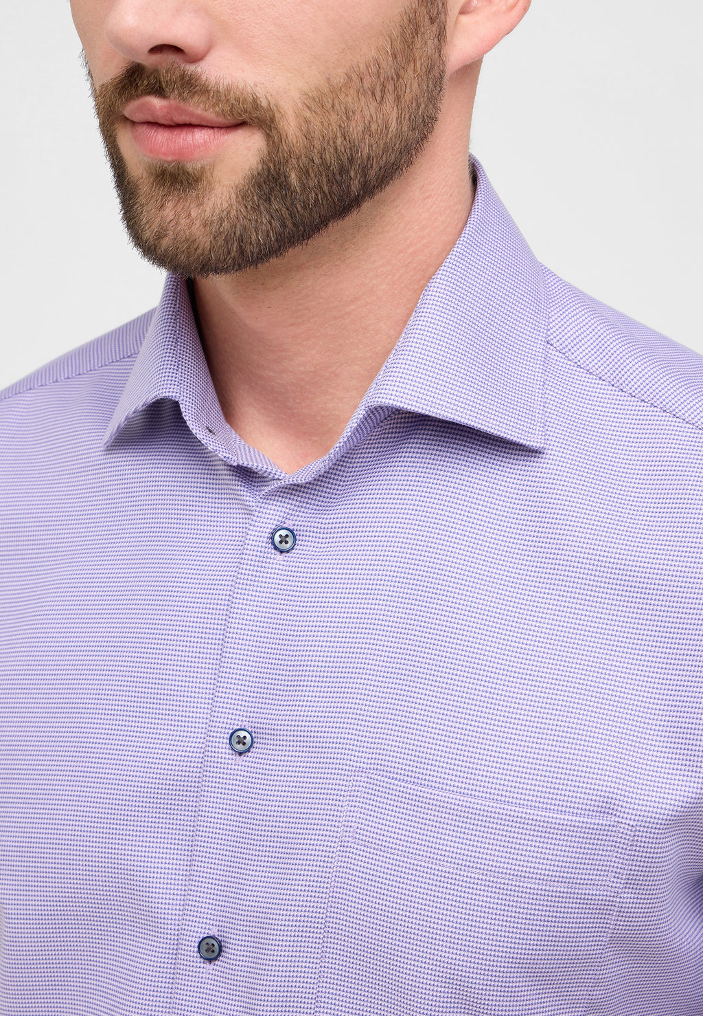 Lavender modern shirt