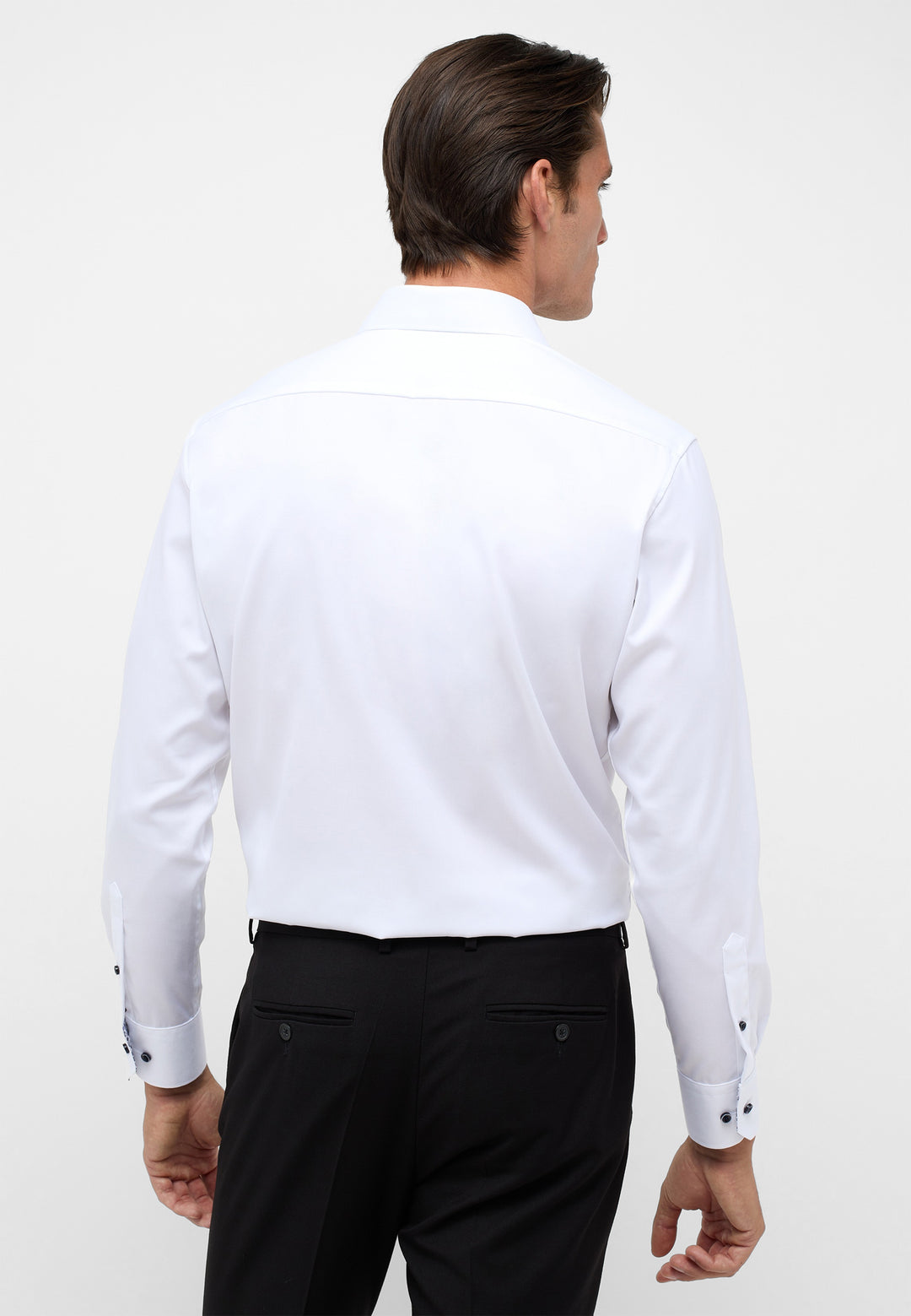 White Modern fit shirt