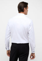 White Modern fit shirt