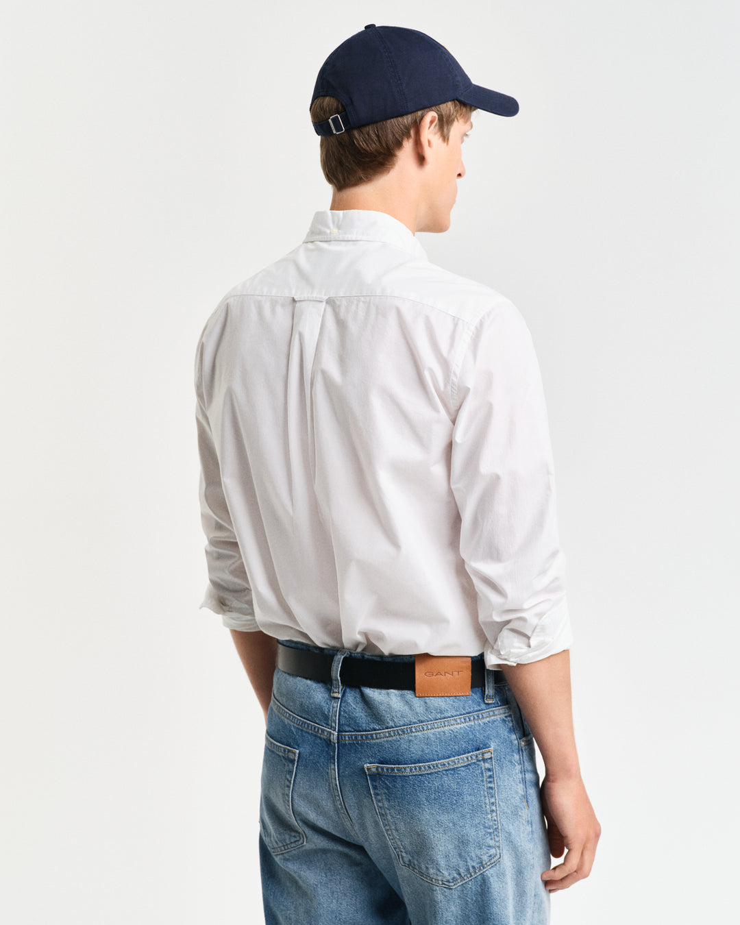 White poplin shirt