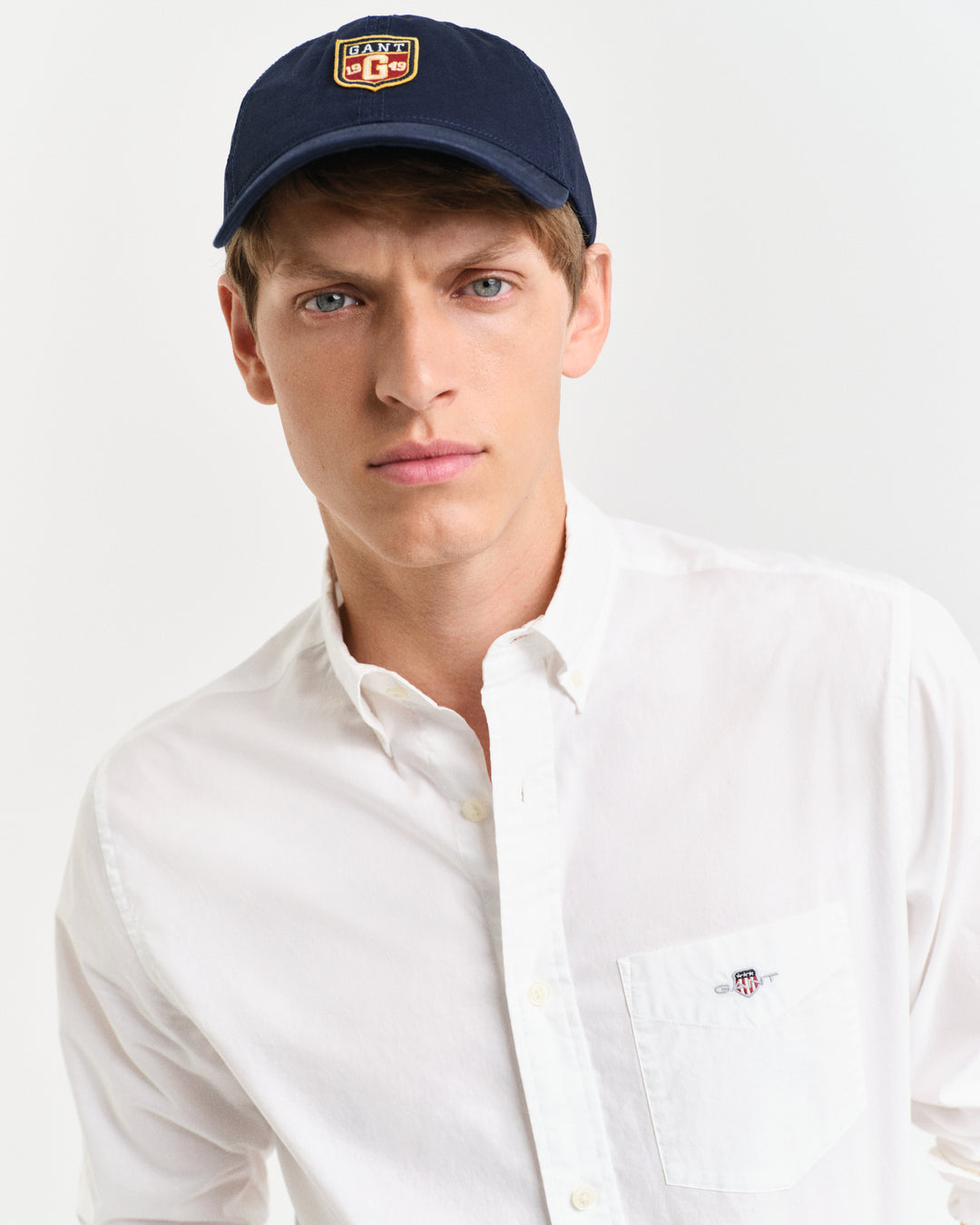 White poplin shirt