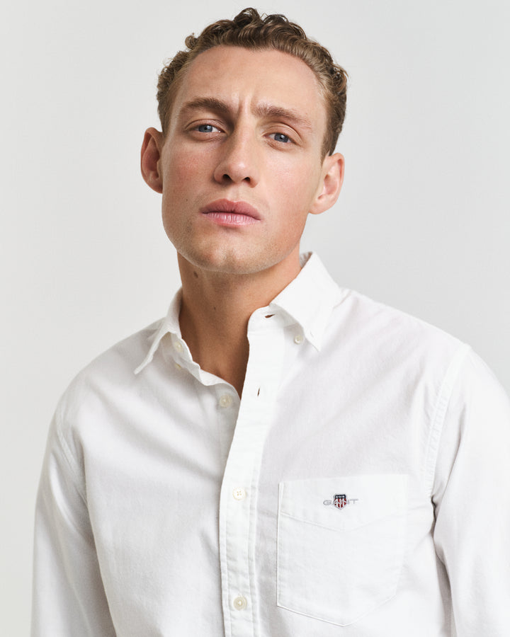 White Oxford shirt