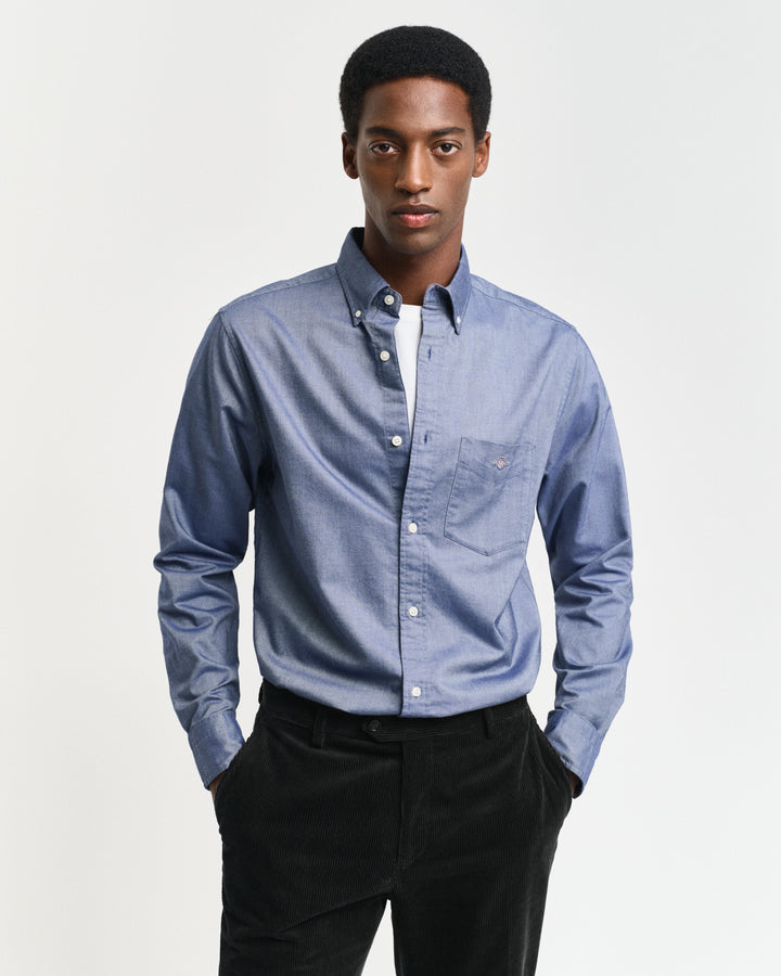 Persian blue Oxford  shirt