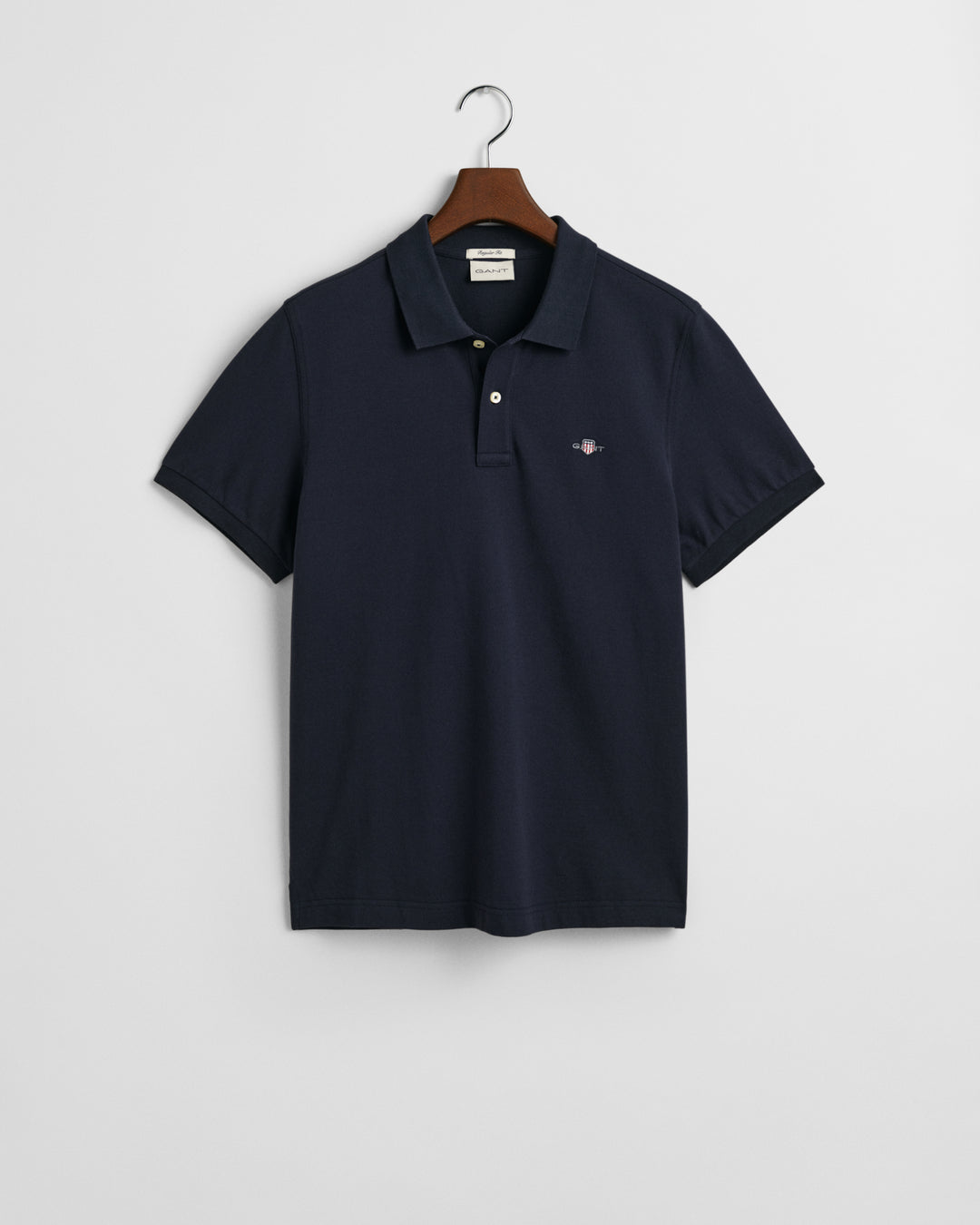 Navy Pique Polo