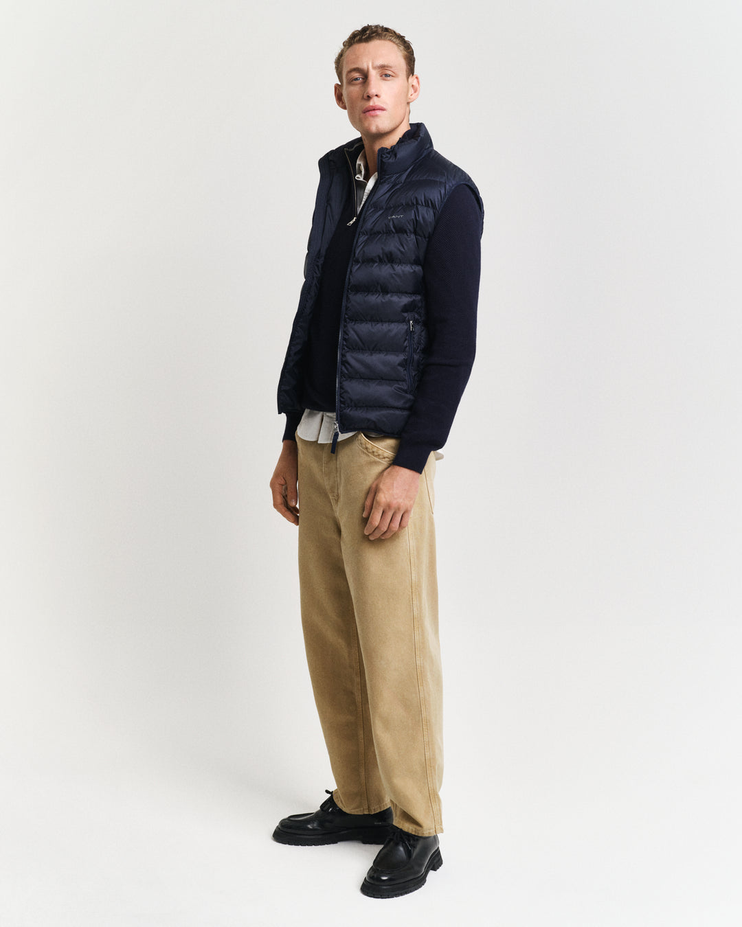 Navy Gilet