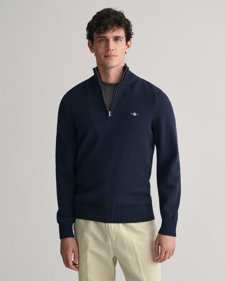 Navy quarter zip