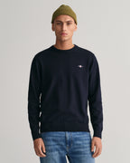 Navy cotton jumper