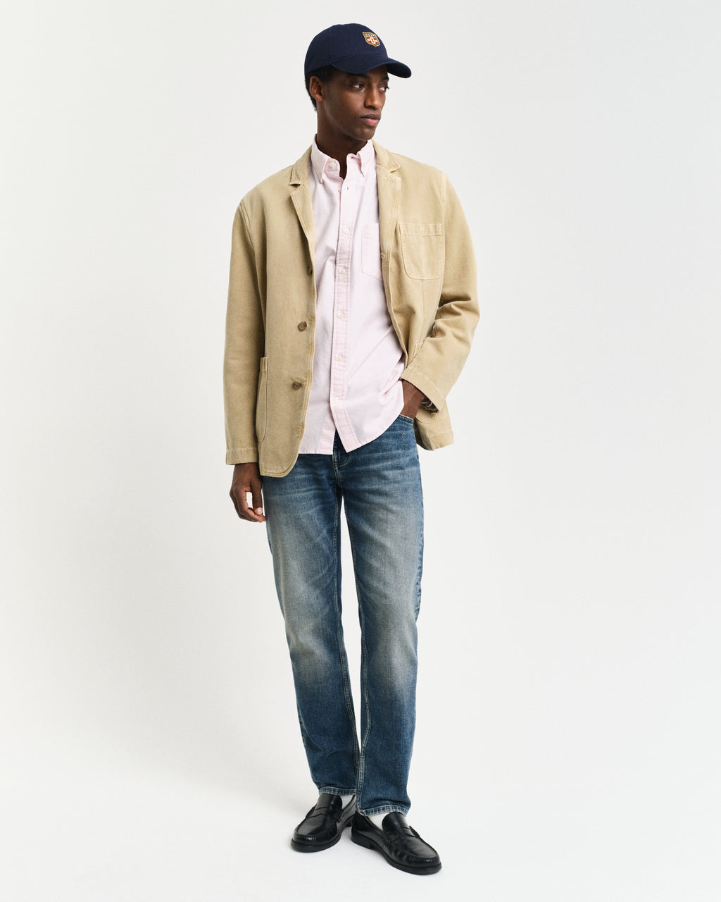 Pale pink oxford shirt