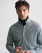 Green check Poplin shirt