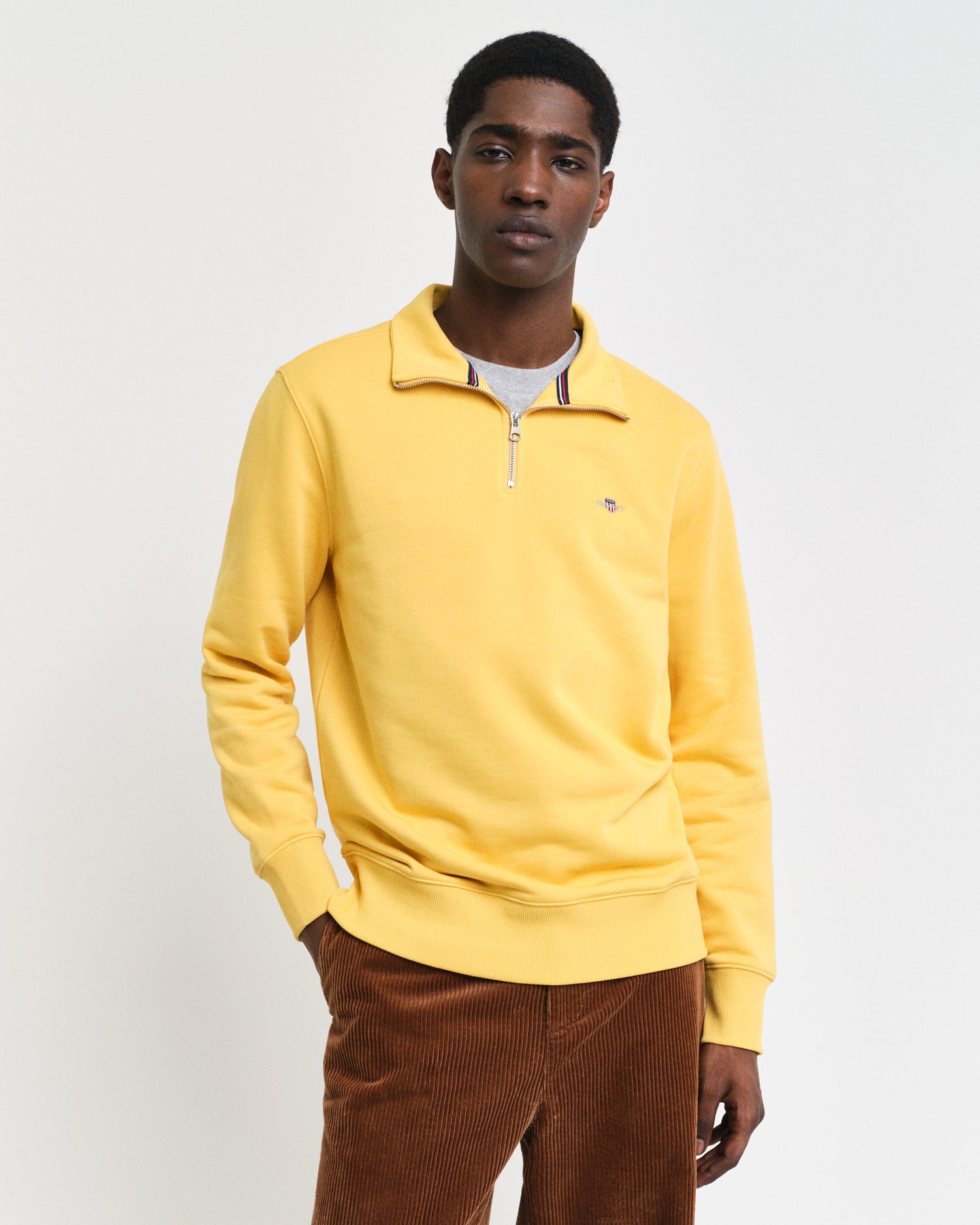 Yellow Quarter Zip