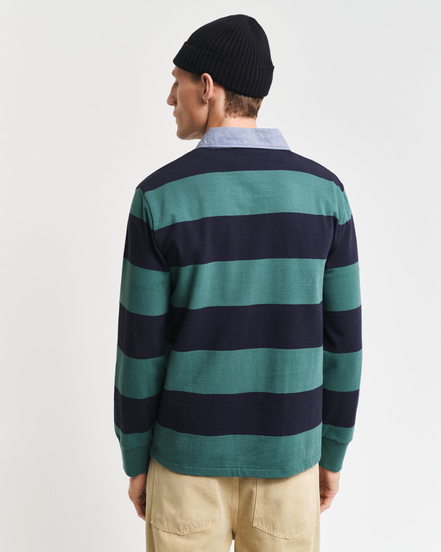 Contrast collar Rugby shirt