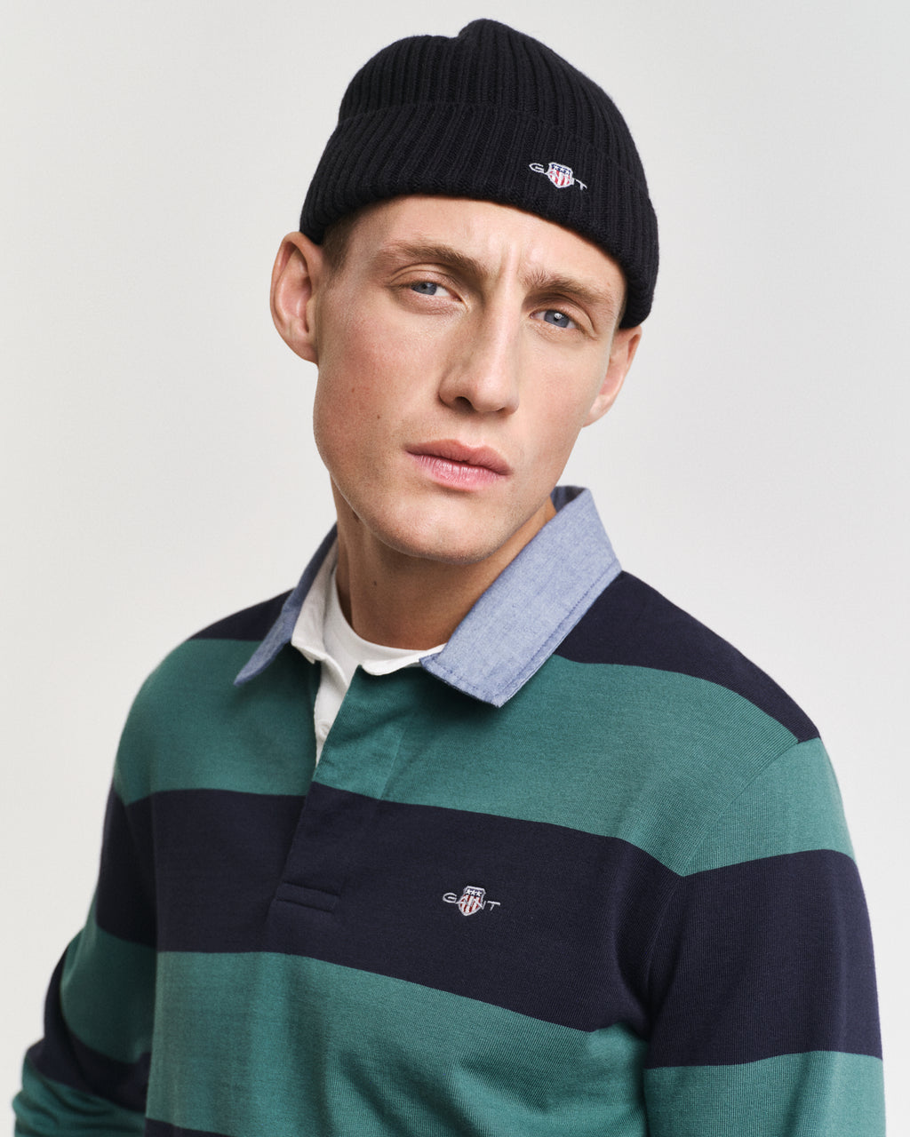Contrast collar Rugby shirt