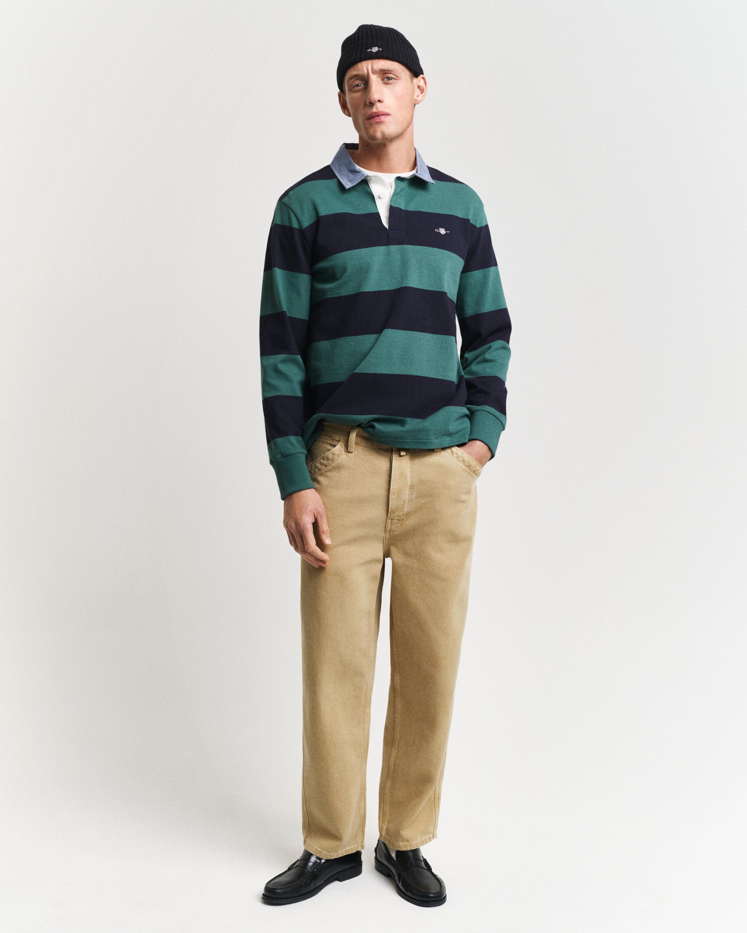 Contrast collar Rugby shirt