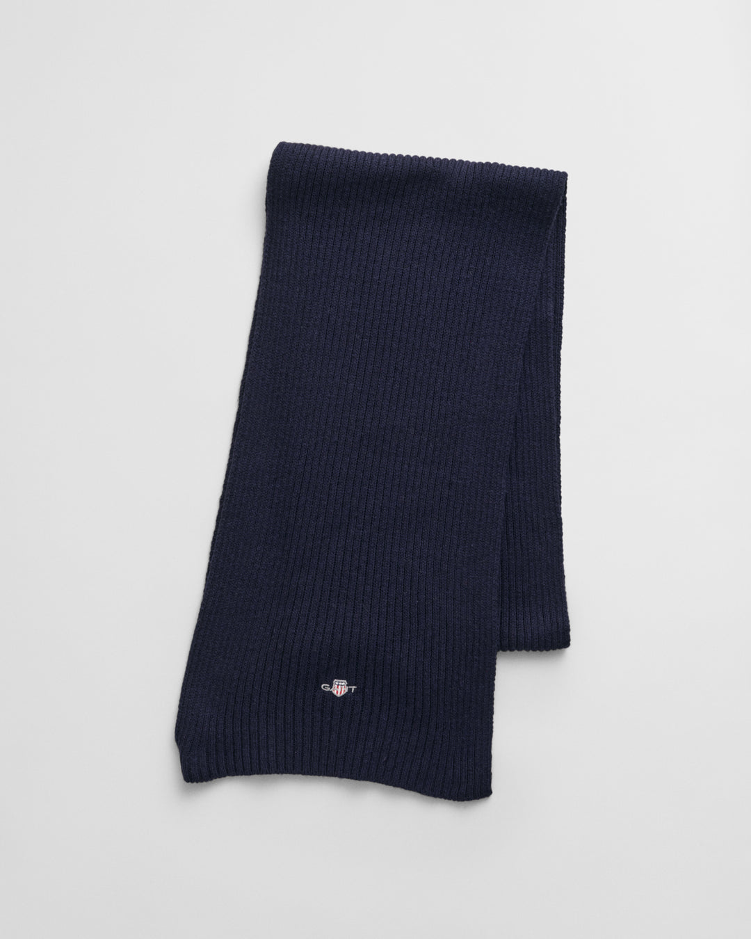 Navy Wool Blend scarf